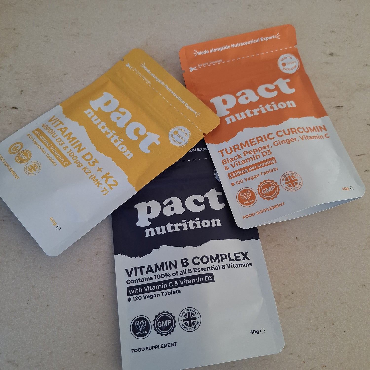 Pact Nutrition Immunity Bundle Products